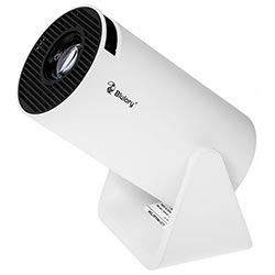 Projetor Blulory Mini LED T5 1200 Lumens - Branco