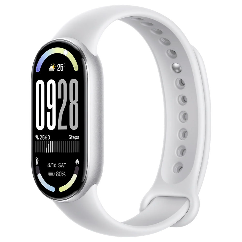 Pulseira Inteligente Xiaomi Mi Smart Band10 M2459B1 - Glacier Prata