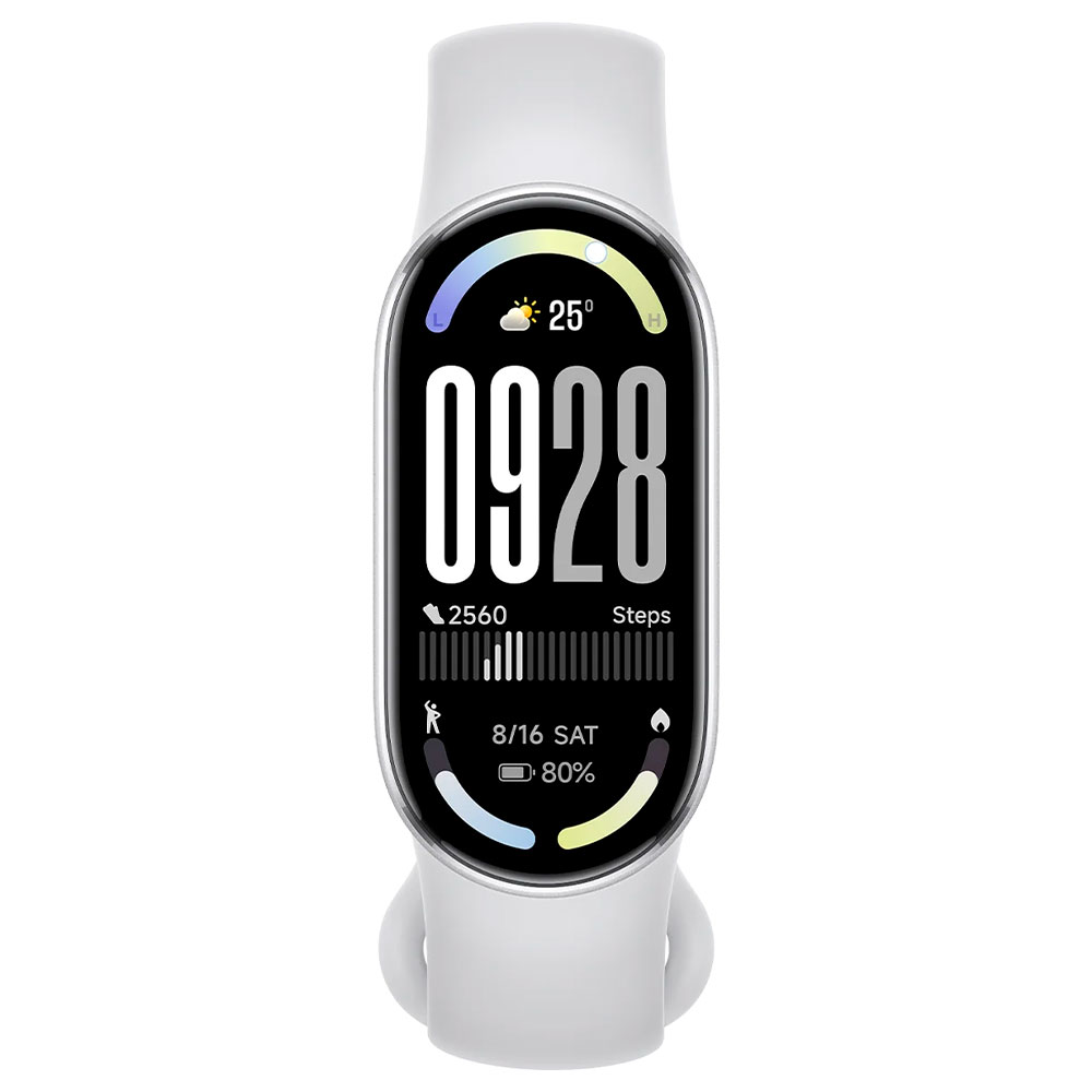 Pulseira Inteligente Xiaomi Mi Smart Band10 M2459B1 - Glacier Prata