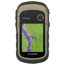 GPS Garmin Etrex 32X - Preto / Dourado (010-02257-03)