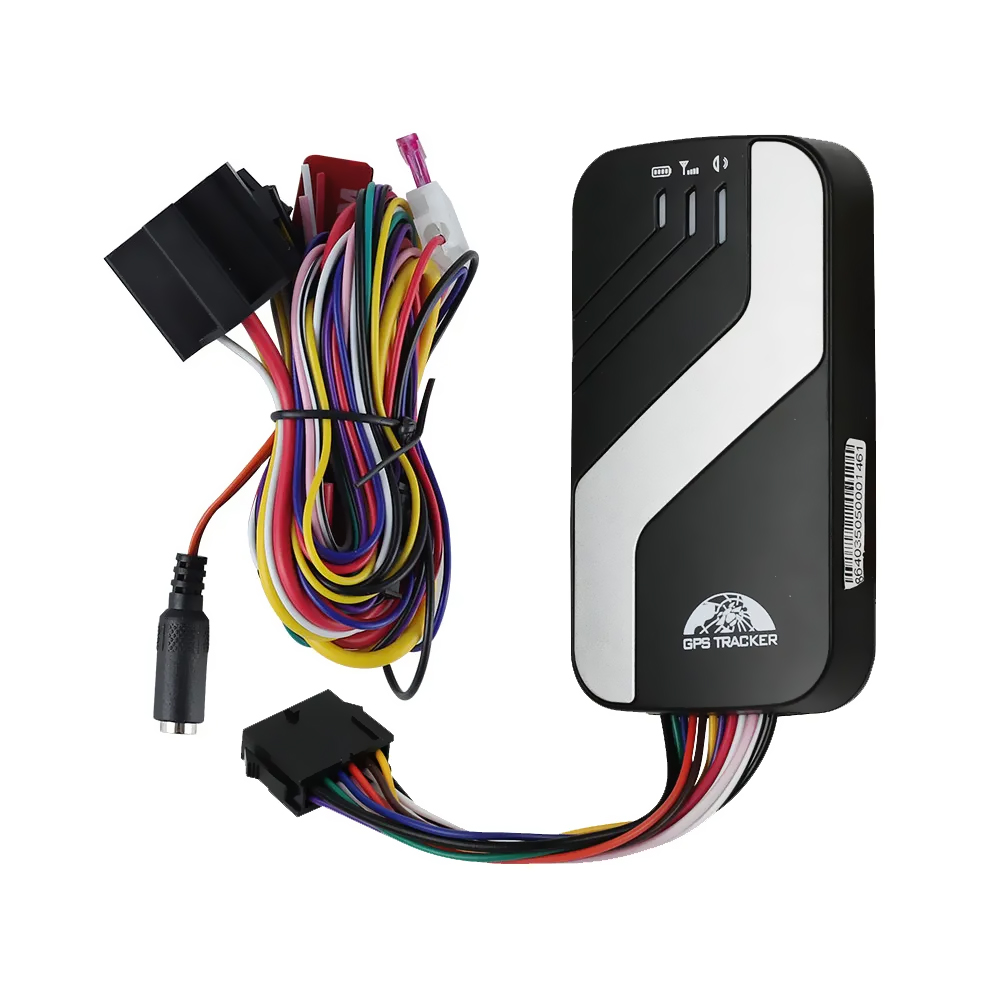 GPS TRACKER 403D GSM/GPRS/LTE 4G RASTREADOR + BLOQUEADOR PRATA/PRETO