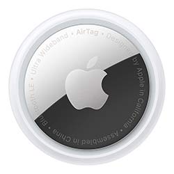 Rastreador Apple AirTag MX532LL/A Bluetooth - Branco / Prata