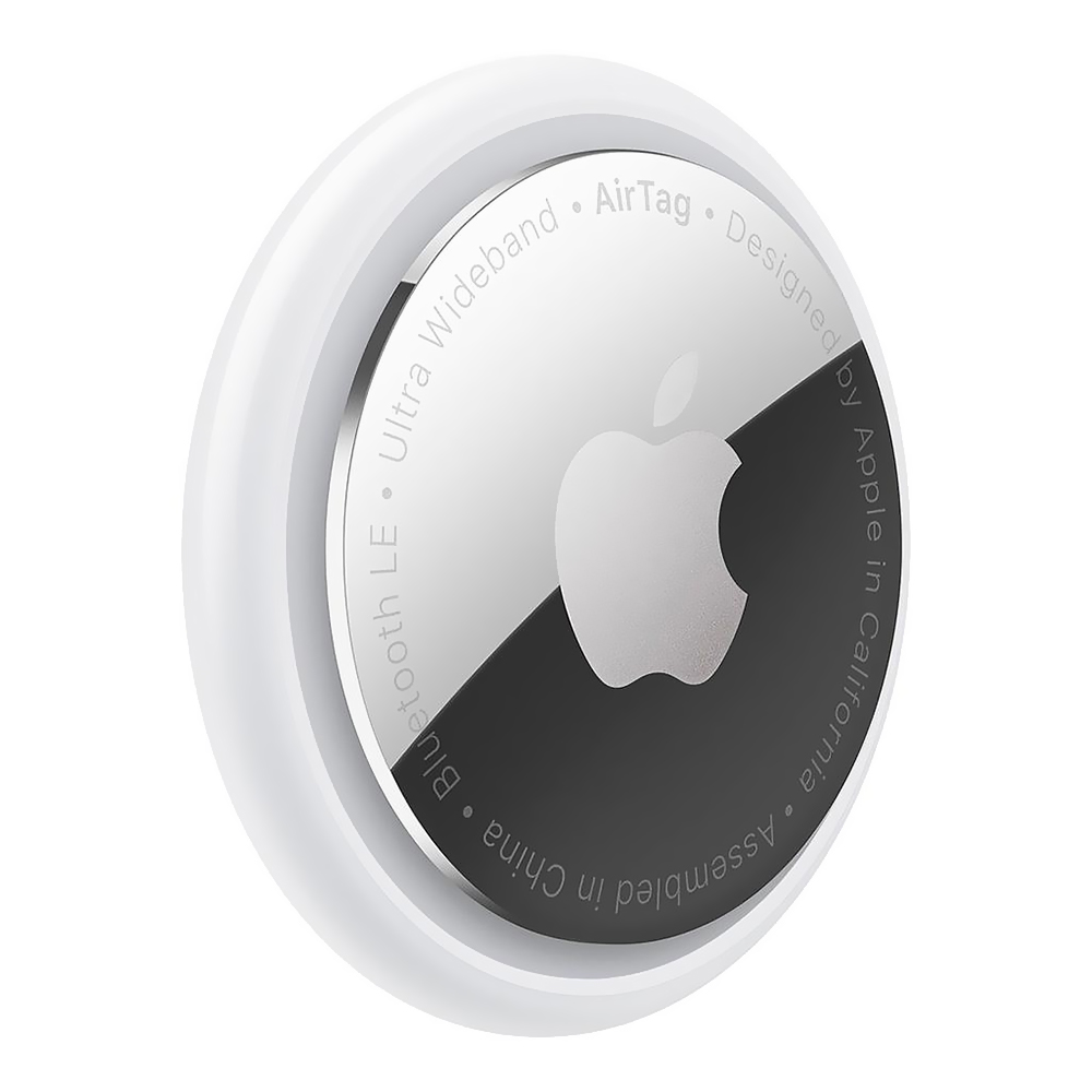 Rastreador Apple AirTag MX542AM/A Bluetooth - Branco / Prata (Kit com 4)