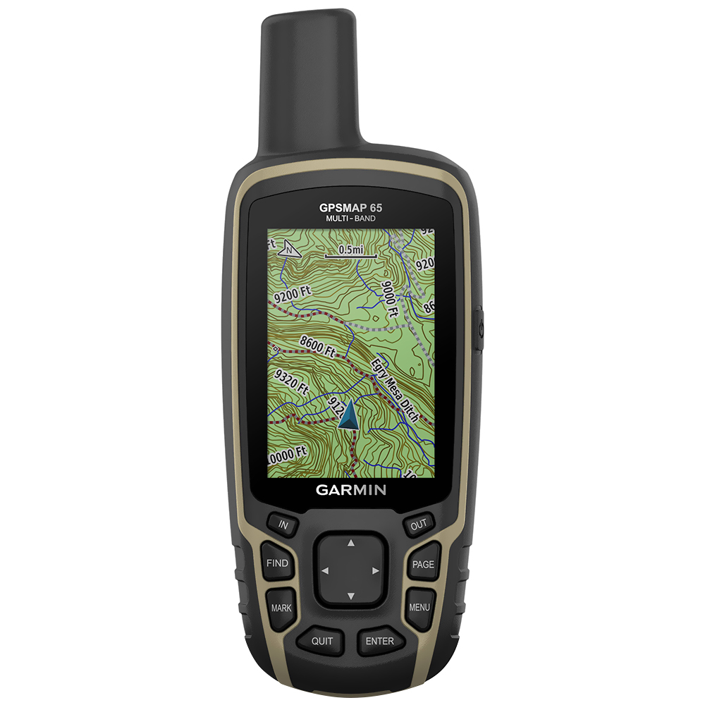 Rastreador GPS Garmin GPSMAP 65 - Preto / Dourado (010-02451-00)