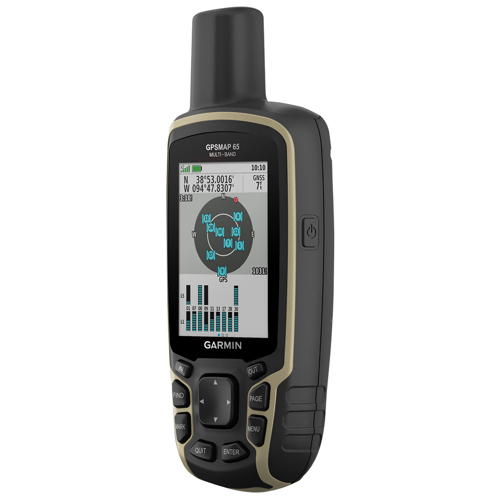 Rastreador GPS Garmin GPSMAP 65 - Preto / Dourado (010-02451-00)