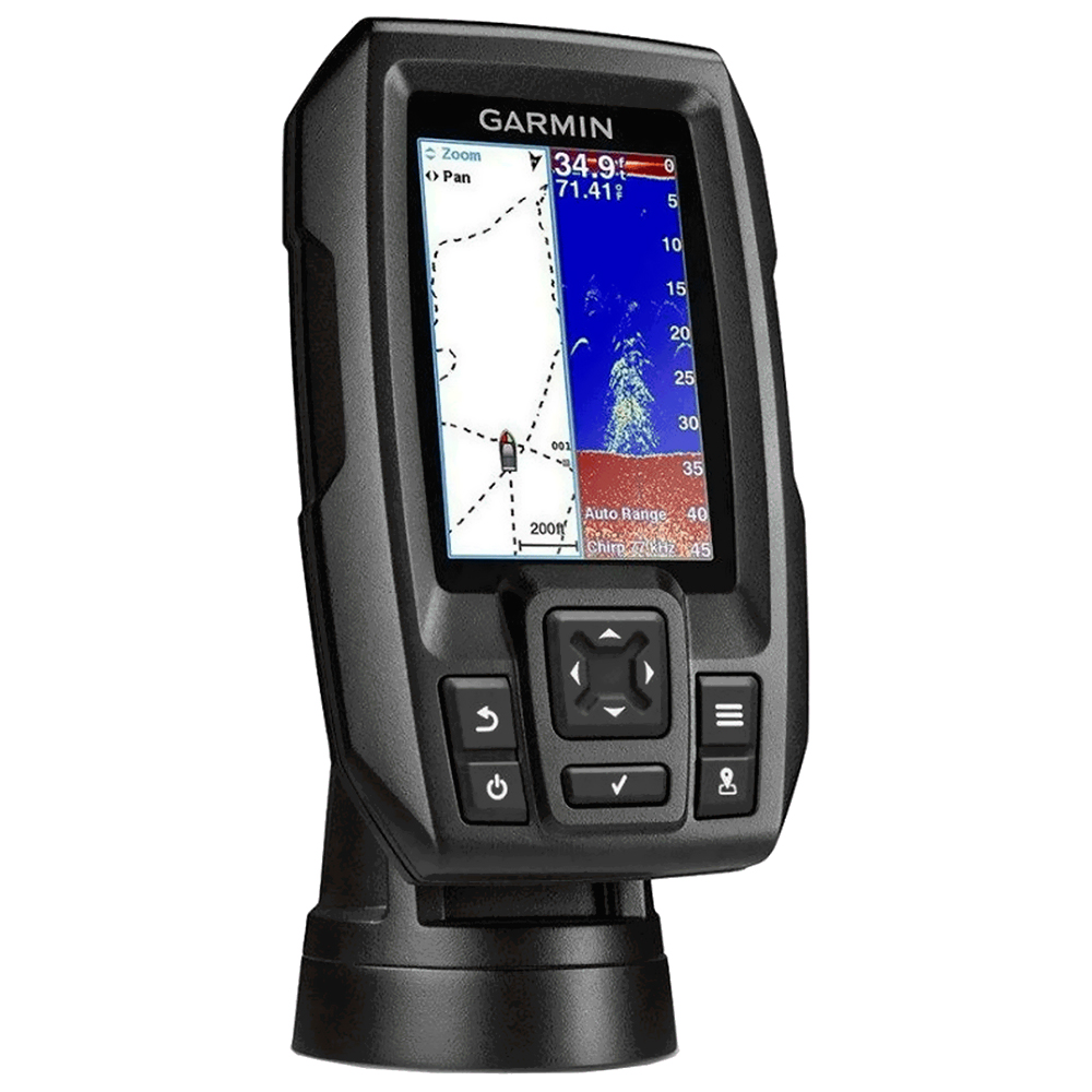 Rastreador GPS Garmin Striker 4 Sonar para Pesca 3.5" - Preto (010-01550-01)