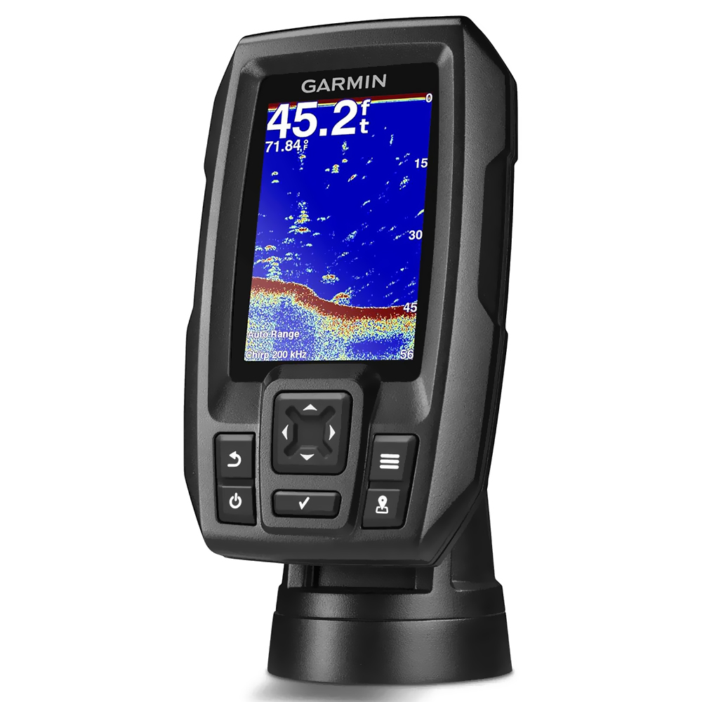 Rastreador GPS Garmin Striker 4 Sonar para Pesca 3.5" - Preto (010-01550-01)