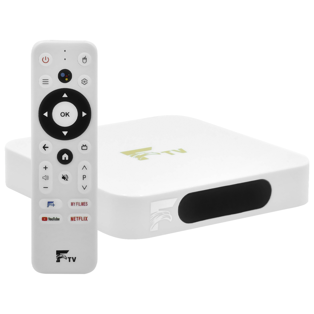 Receptor Digital Freesky FTV 2GB de RAM / 16GB / 4K - Branco