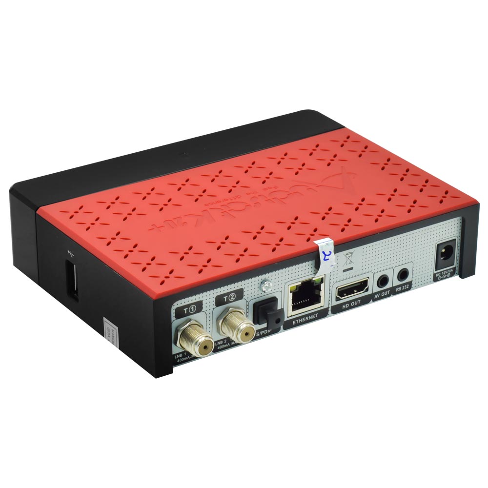 RECEPTOR DIGITAL FTA AUDISAT K20+ HURACAN WIFI/IKS/SKS/HDMI/USB/LAN