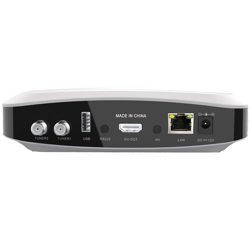 Receptor Digital FTA Azamerica King Gx Pro IKS / SKS - Branco
