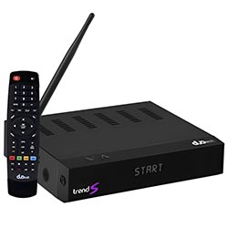 Receptor Digital FTA Duosat Trend S - Preto