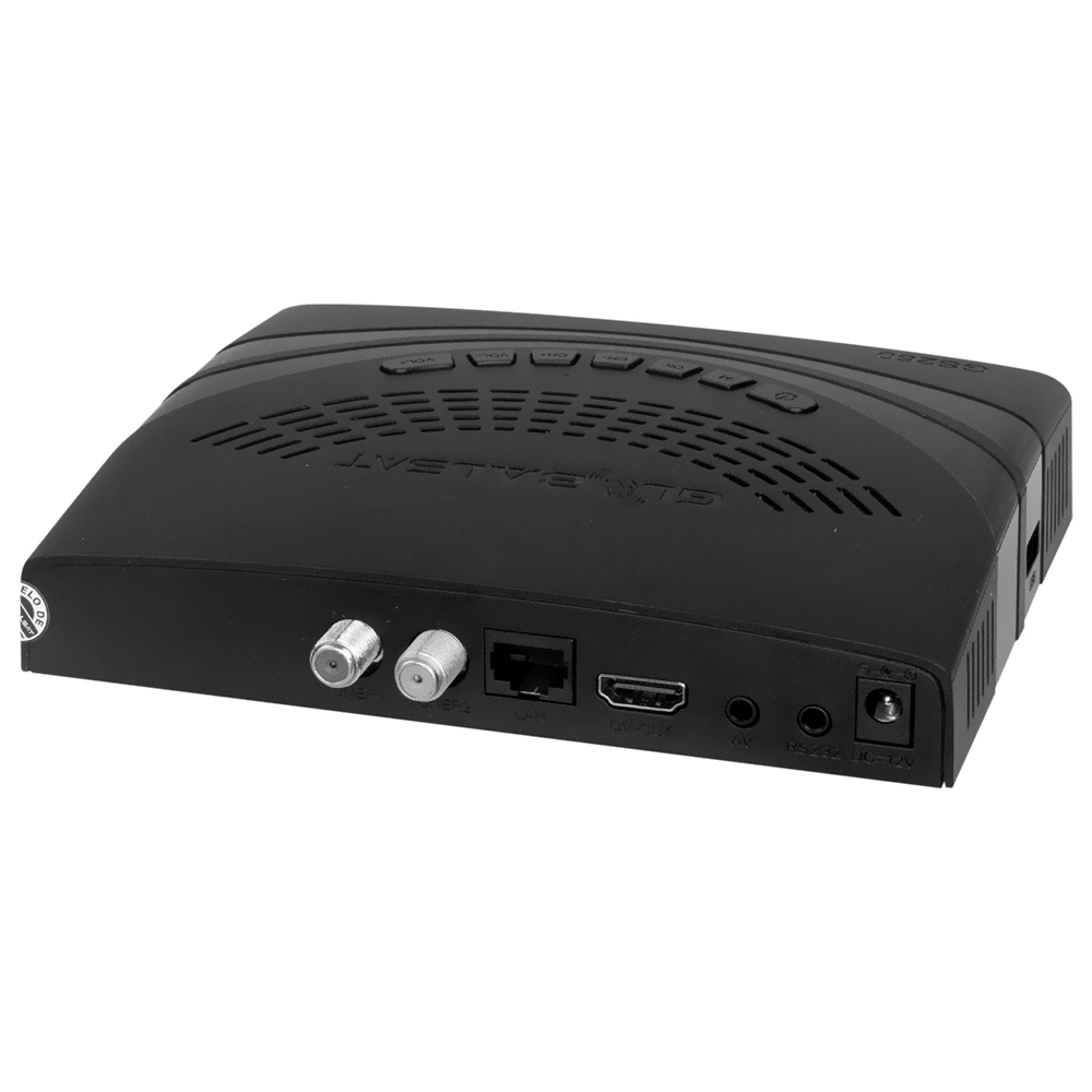 Receptor Digital FTA Globalsat GS260 - Preto