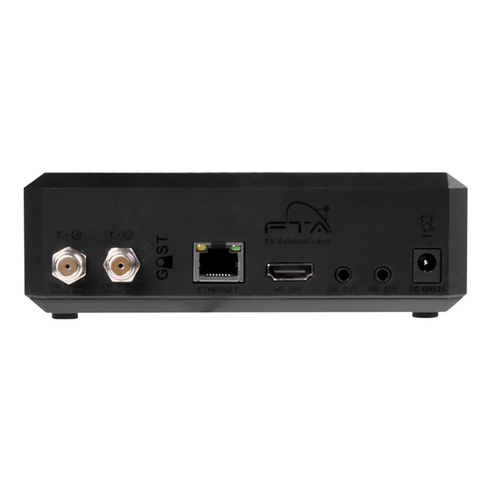 RECEPTOR DIGITAL FTA SPORTBOX PLUS+ FHD WIFI/IKS/SKS/HDMI/USB/LAN PRETO
