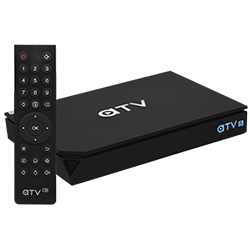 Receptor Iptv ATV A5 2GB de RAM / 16GB / 8K - Preto