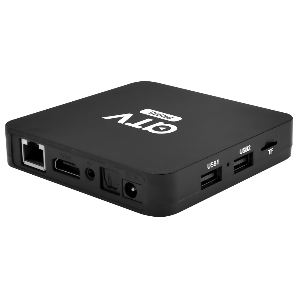 Receptor IPTV ATV Prime 2GB de RAM / 16GB / 4K - Preto