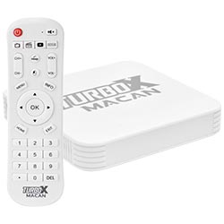 Receptor Iptv Audisat Turbox Macan 2GB de RAM / 16GB / FHD - Branco