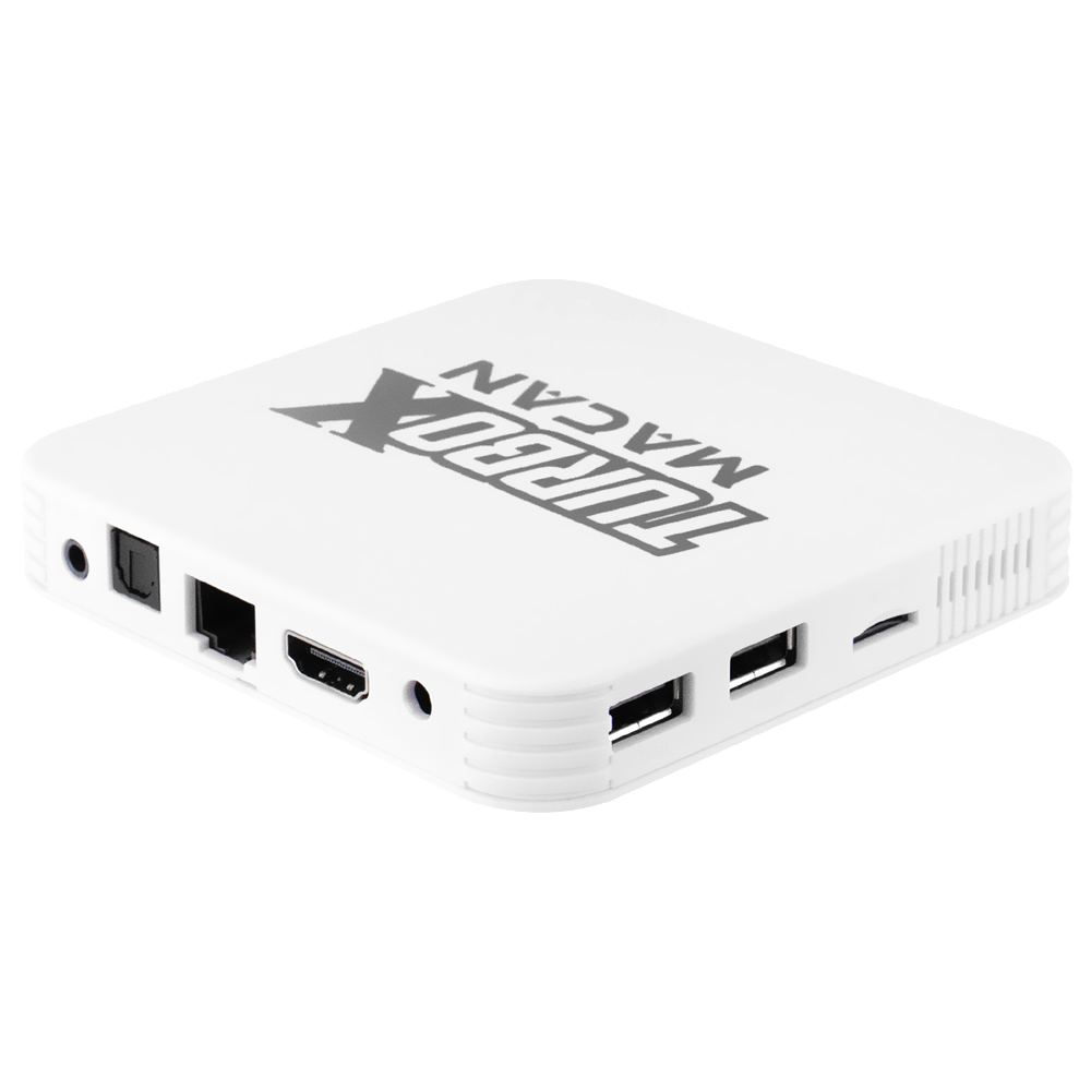 Receptor Iptv Audisat Turbox Macan 2GB de RAM / 16GB / FHD - Branco