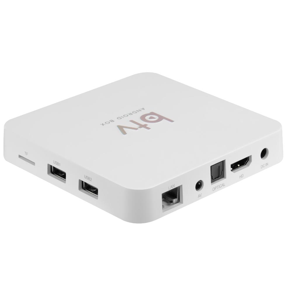 Receptor Iptv BTV Box A13+ 2GB De RAM 16GB / 4K - Branco No Paraguai ...