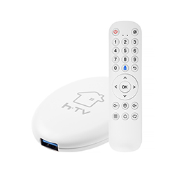 Receptor Iptv HTV Cast UHD 4K / Bluetooth - Branco