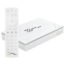 Receptor Iptv In X Plus Pro 4GB de RAM / 64GB / UHD / 8K - Branco