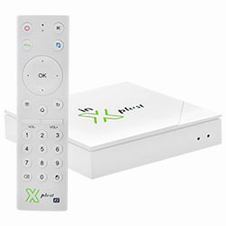 Receptor Iptv In X Plus V3 2GB de RAM / 16GB / UHD / 8K - Branco