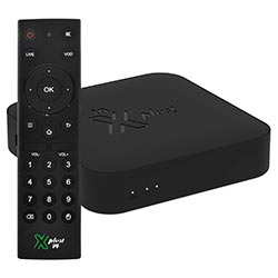 Receptor Iptv In X Plus V4 2GB de RAM / 16GB / 4K - Preto