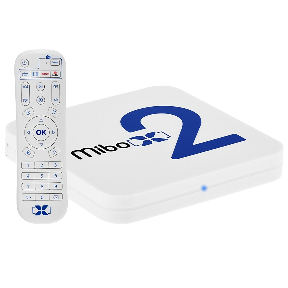 Receptor Iptv Mibo X2 1GB de RAM / 8GB / FHD - Branco