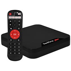 Receptor Iptv Red Play Red One Max 2 2GB de RAM / 16GB / FHD / 4K  - Preto