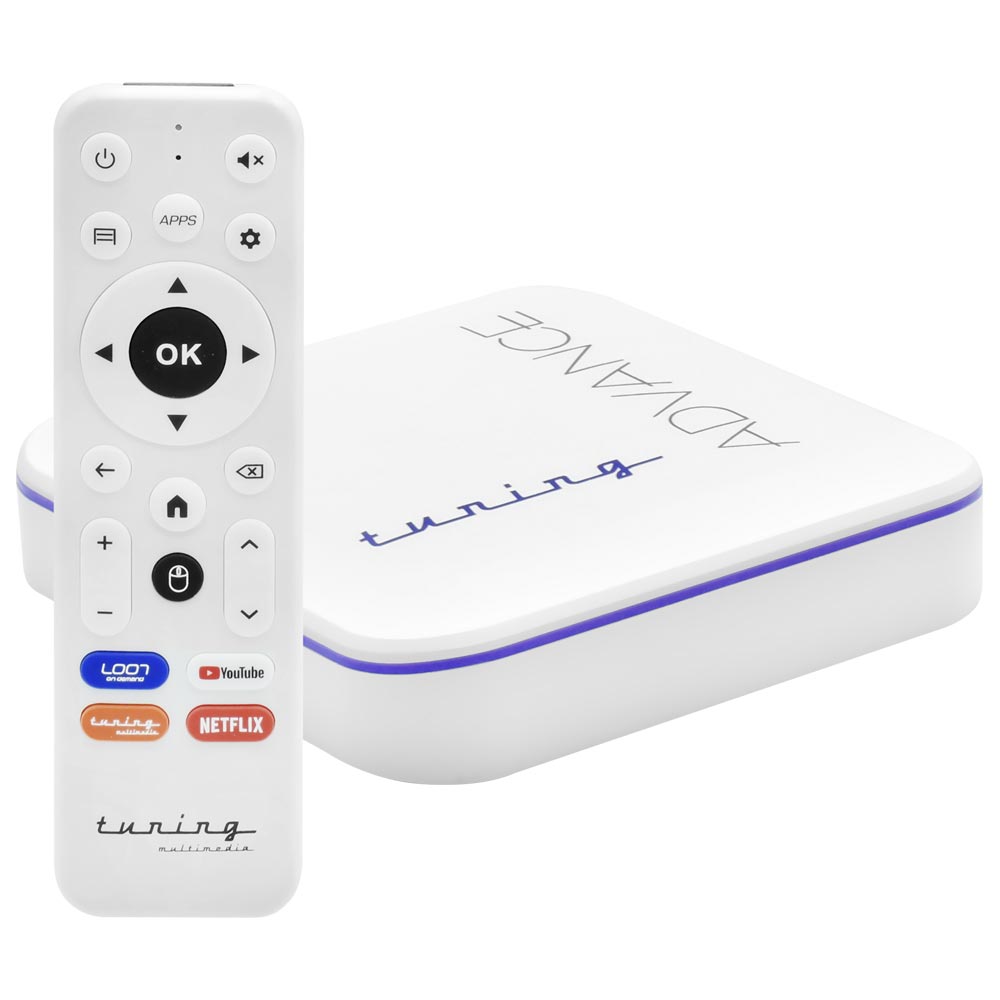 Receptor Iptv Tuning Advance 2GB De RAM / 16GB / UHD / 4K - Branco No ...