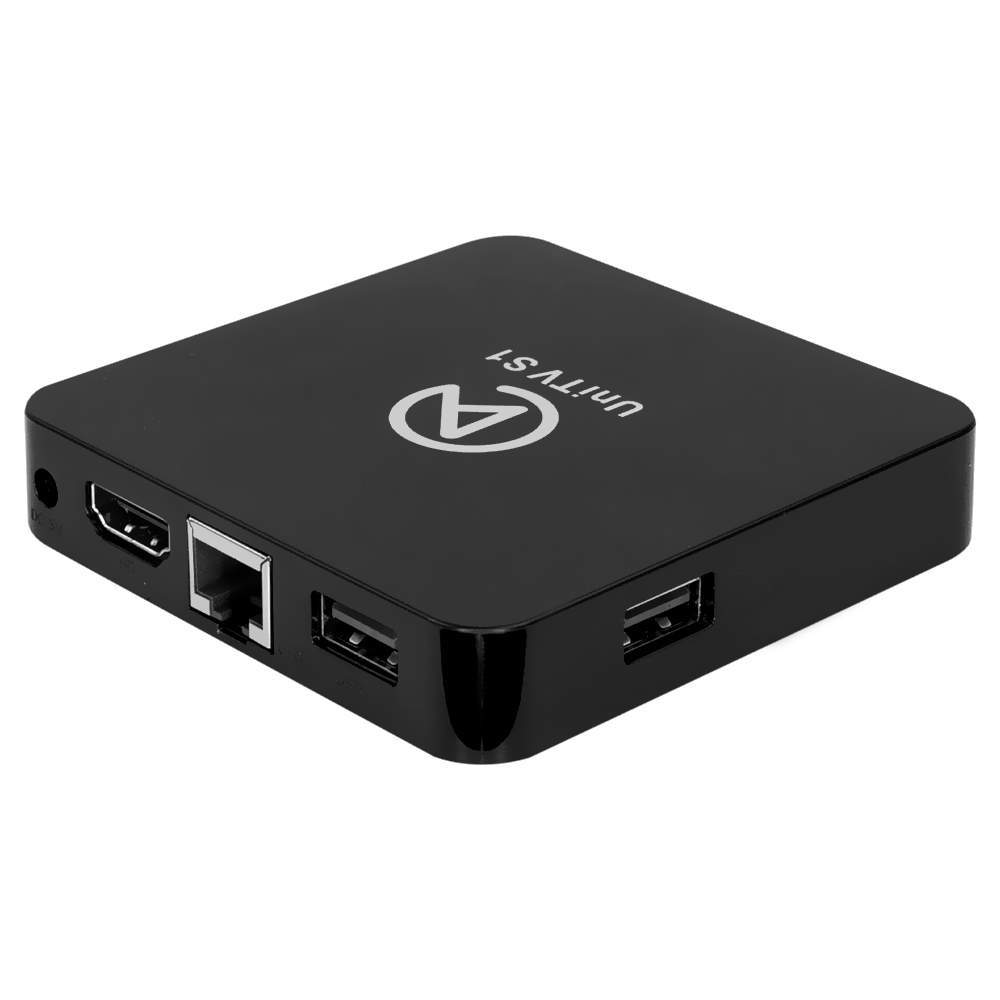 Receptor Iptv UniTV S1 K10 1GB de RAM / 8GB / HD - Preto