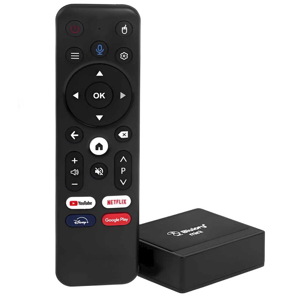TV Box Blulory Box Mini 2GB de RAM / 16GB / Full HD - Preto