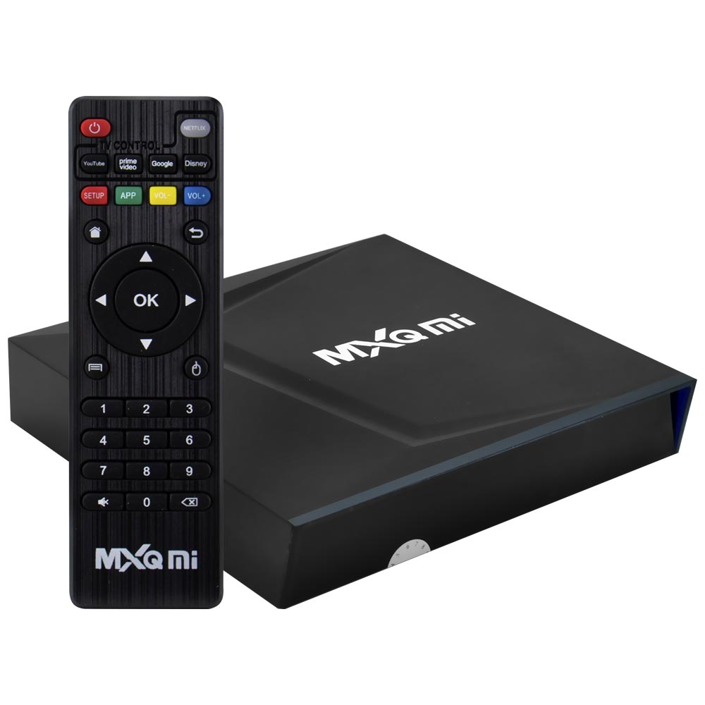 TV Box MXQ Mi 128GB de RAM / 512GB / 8K - Preto