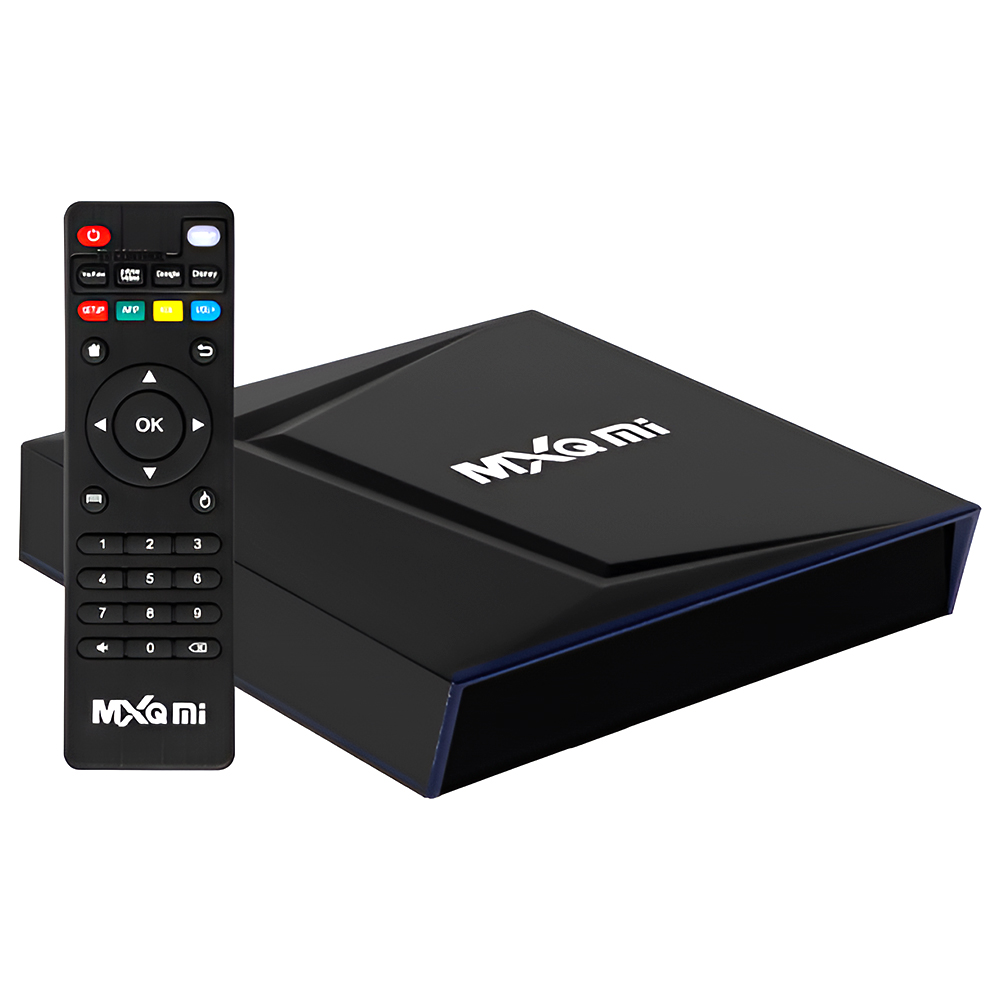 TV Box MXQ Mi 32GB de RAM / 128GB / 8K - Preto