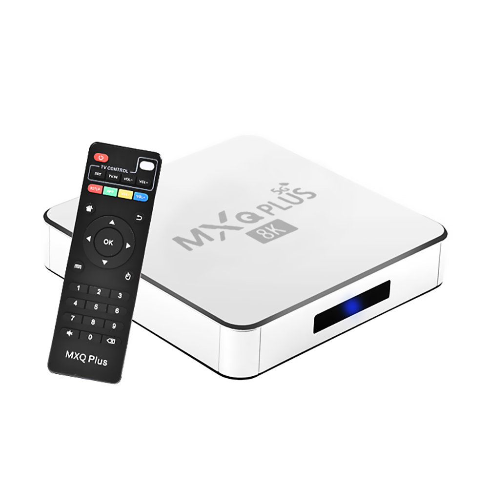 TV Box MXQ Plus 16GB de RAM / 64GB / 5G / 8K - Branco