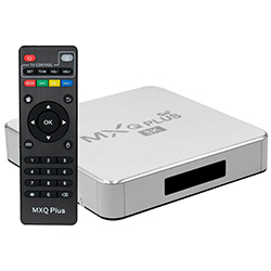 TV Box MXQ Plus 32GB de RAM / 128GB / 5G / 8K - Prata