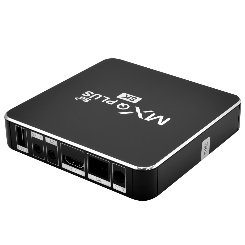 TV Box MXQ Plus 64GB de RAM / 256GB / 5G / 8K - Preto