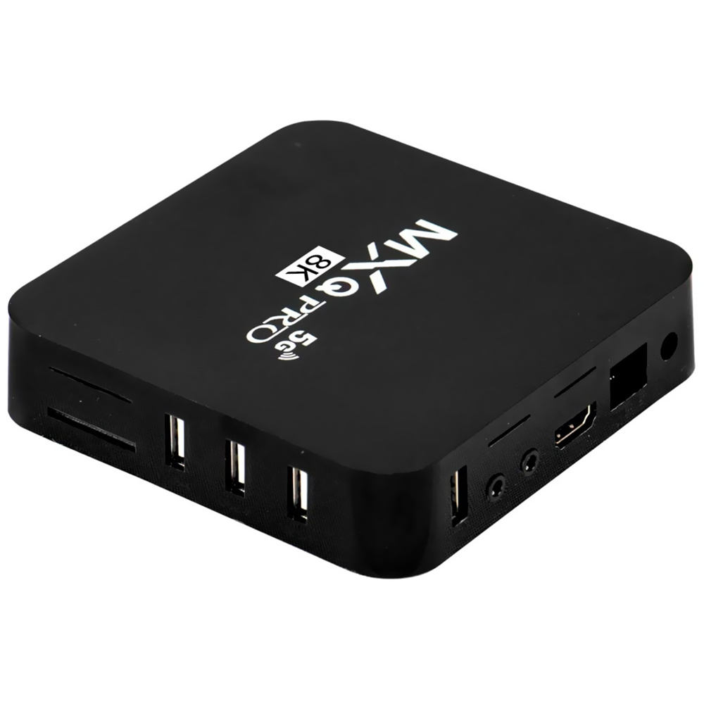 TV Box MXQ Pro 5G 32GB de RAM / 128GB / 8K - Preto