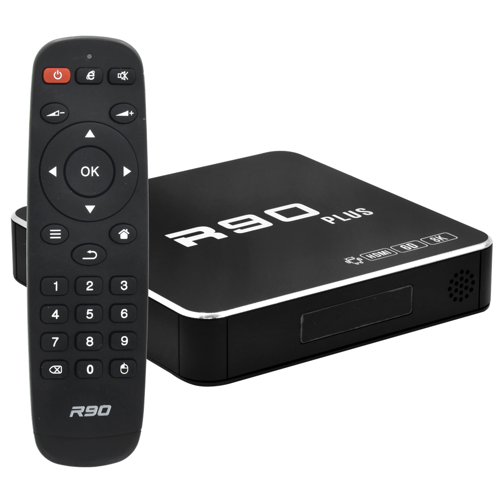 TV Box R90 Plus 64GB de RAM / 512GB / 5G / UHD / 8K / 6D - Preto