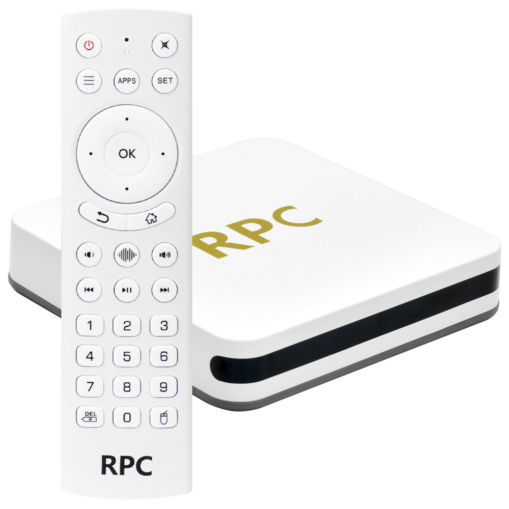 TV Box RPC 15 64GB de RAM / 512GB / UHD / 8K - Branco