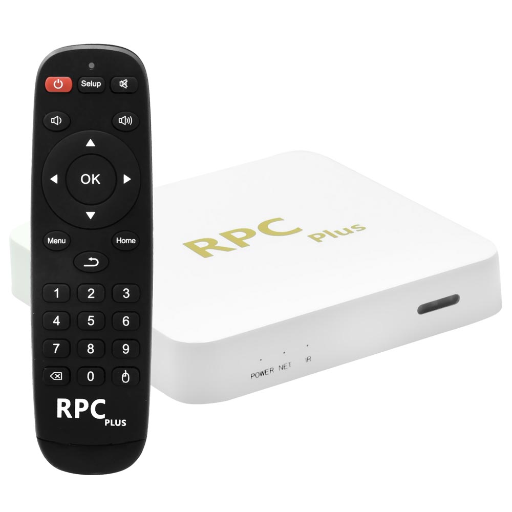 TV Box RPC Plus 32GB de RAM / 256GB / 5G / 8K - Branco