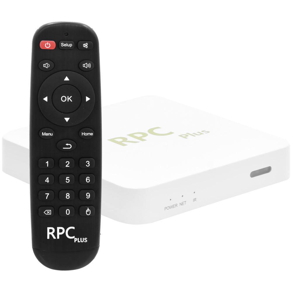 TV Box RPC Plus 64GB de RAM / 512GB / 5G / UHD / 8K / 6D - Branco