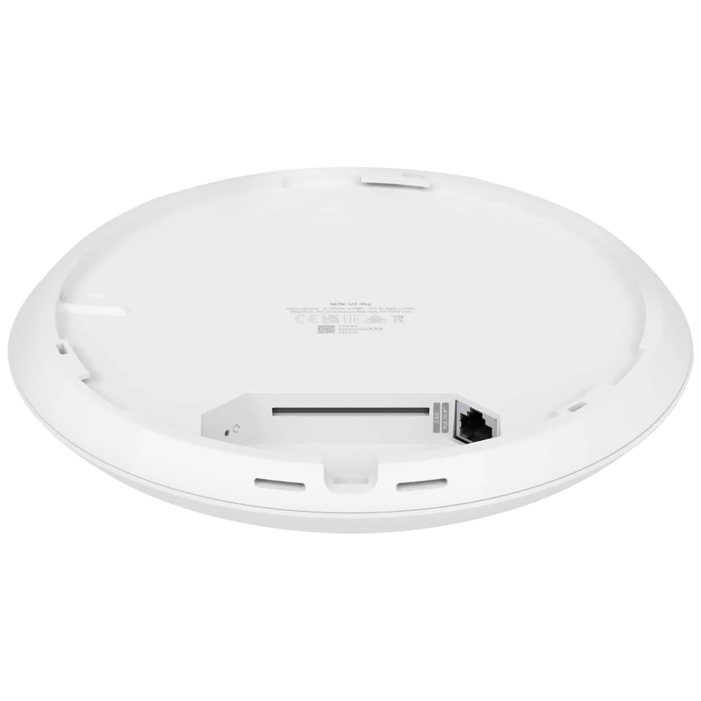 Ponto de Acesso Unifi U7 Pro AP AC 2x2 MIMO / 6GHz / Wi-Fi 7 / 2.5GE / Poe+ / 300+