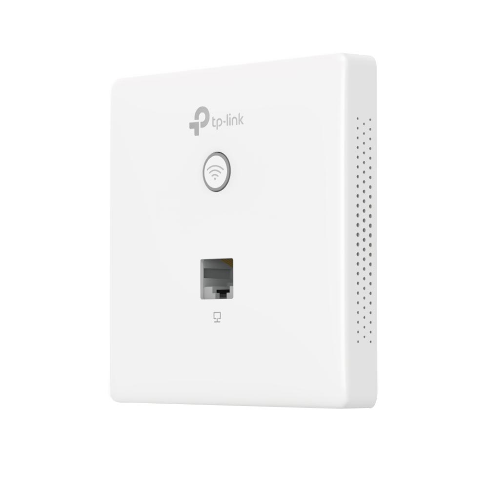 Ponto de Acesso Wireless Tp-Link Omada EAP230-WALL AC1200 Dual Band / 2.4GHz / 5GHz / MU-MIMO - Branco (Parede)