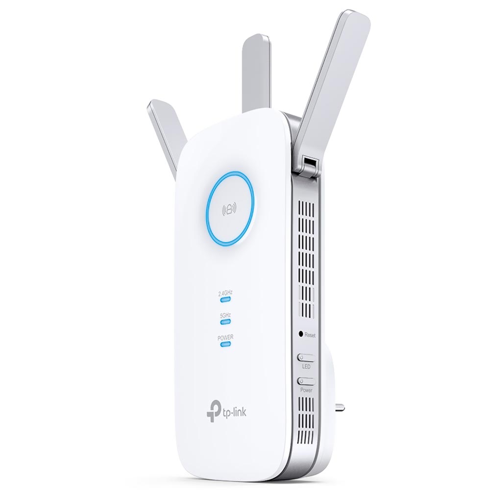 Repetidor de Sinal Tp-Link RE550 AC1900 Mesh WIFI Dual Band / 3 Antenas - Branco