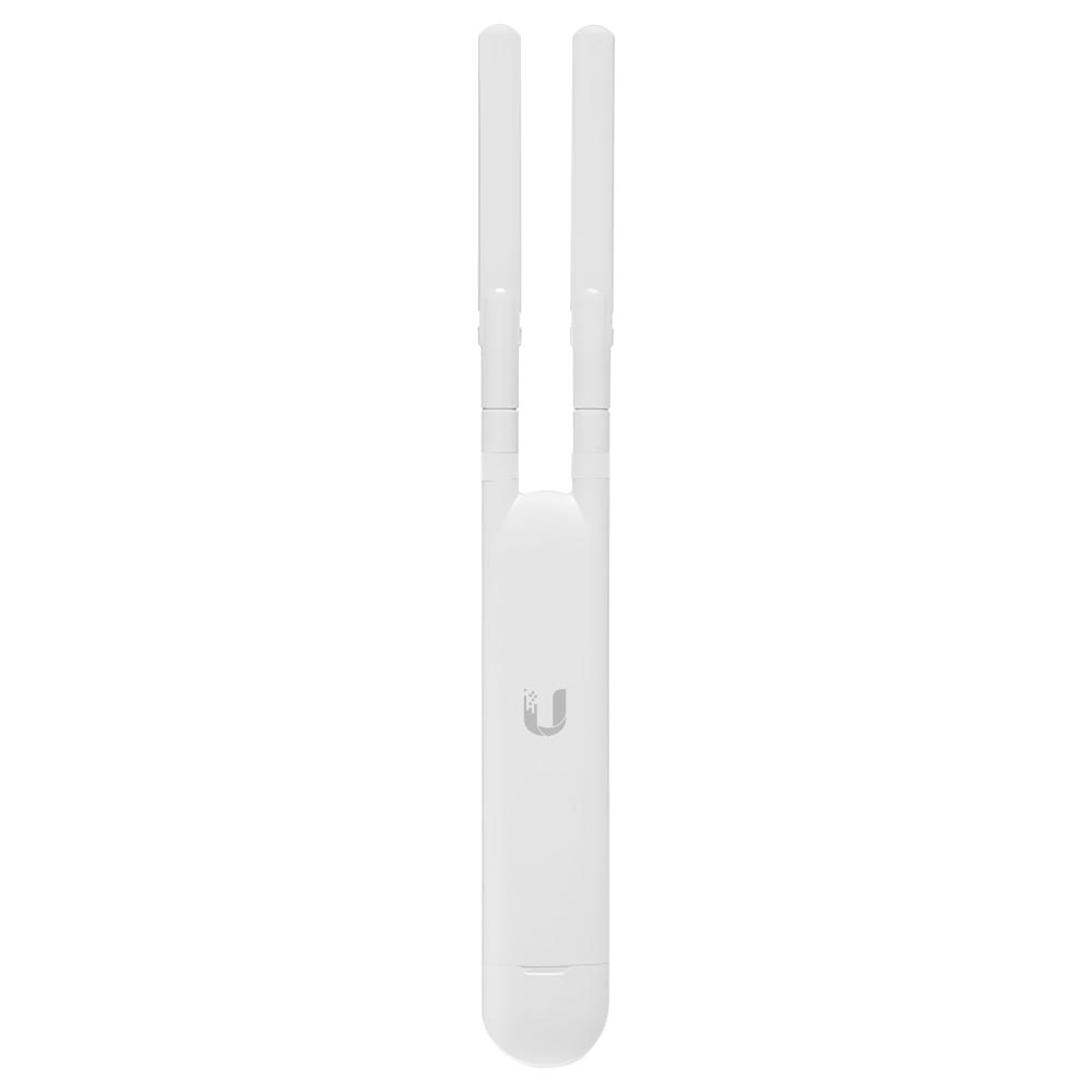 Repetidor de Sinal UBNT UAP-AC-M-BR Unifi AP AC Mesh / 2.4GHz / 5GHz / 2 Antenas - Branco