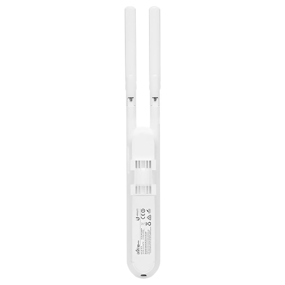 Repetidor de Sinal UBNT UAP-AC-M-BR Unifi AP AC Mesh / 2.4GHz / 5GHz / 2 Antenas - Branco