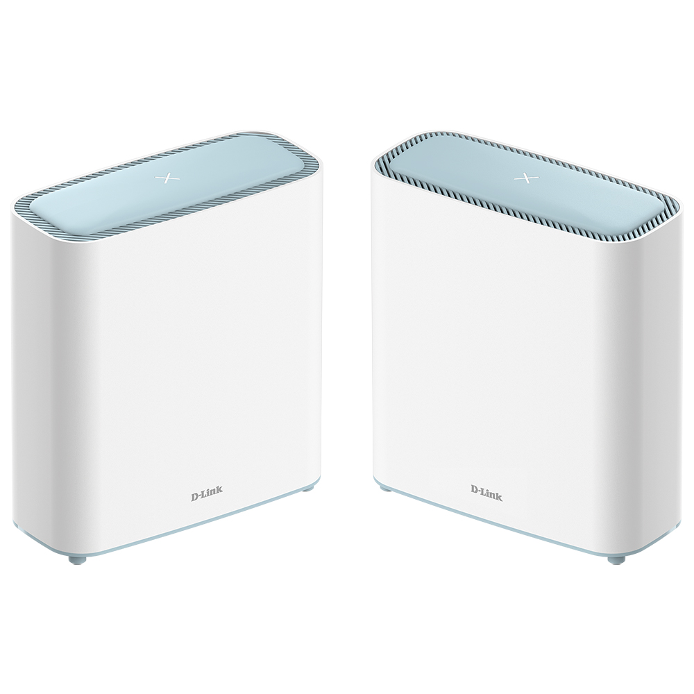 Roteador D-Link M32 Eagle Pro AI Mesh AX3200 Dual Band / 2.4GHz / 5GHz / 3200Mbps - Kit com 2