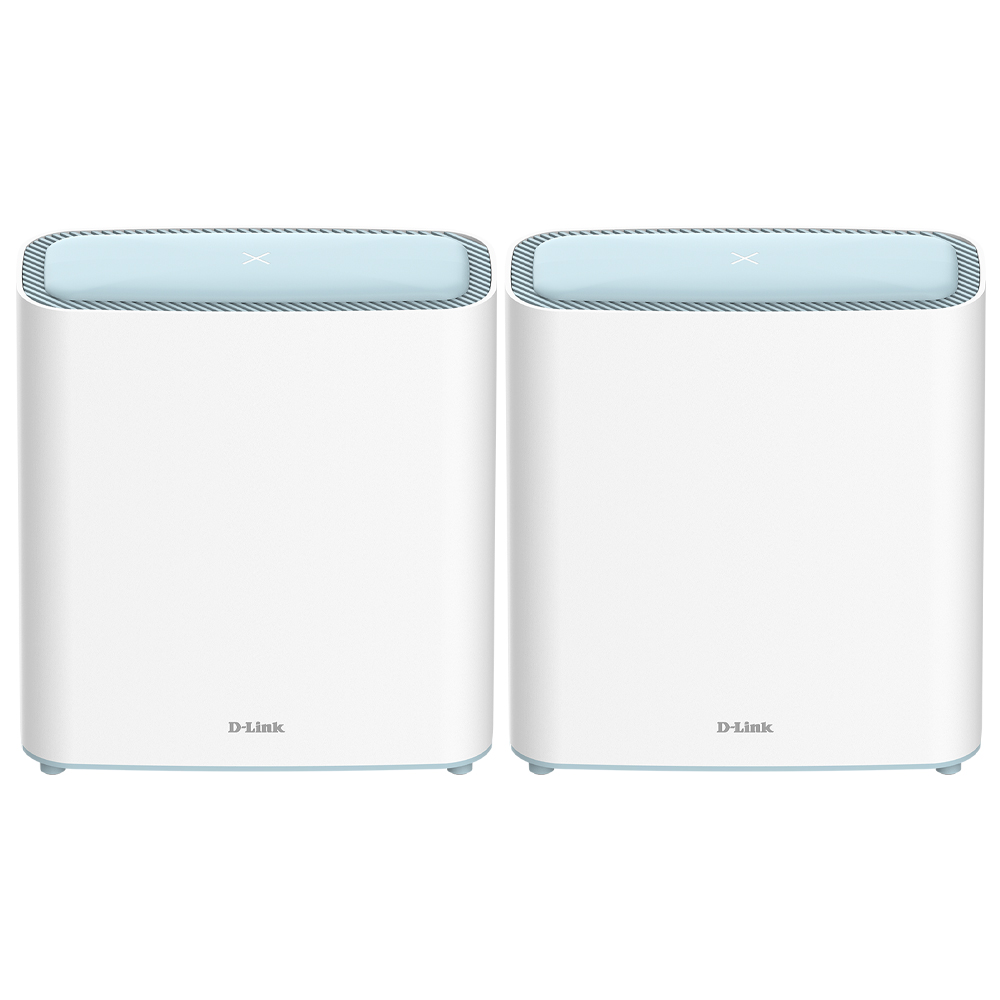 Roteador D-Link M32 Eagle Pro AI Mesh AX3200 Dual Band / 2.4GHz / 5GHz / 3200Mbps - Kit com 2