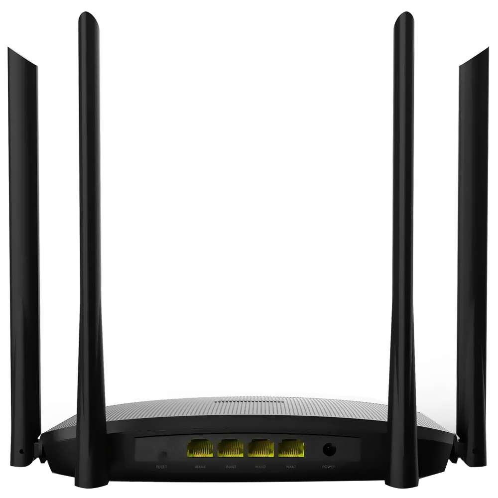 Roteador Hikvision DS-3WR12GC AC1200 Dual Band / 2.4GHz / 5GHz / 4 Antenas - Preto