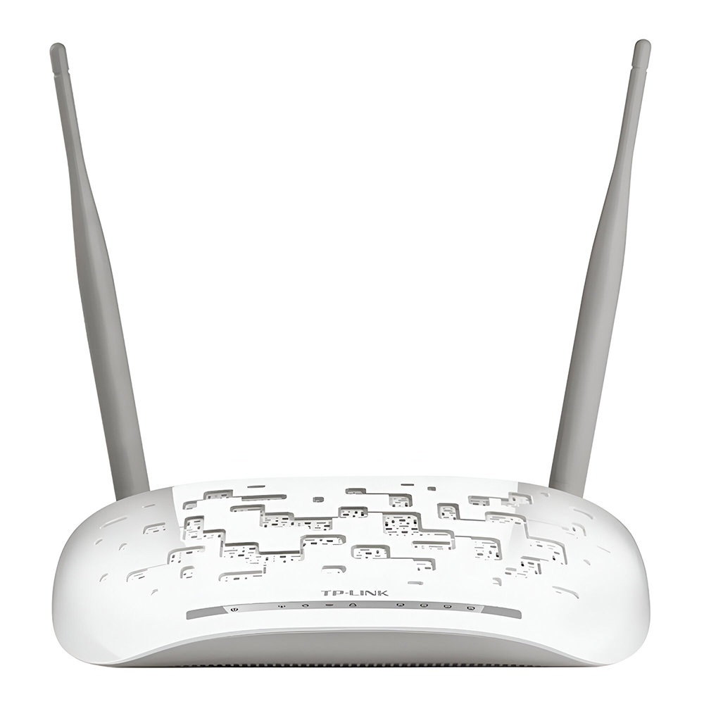 Roteador Tp-Link ADSL2+ TD-W8961N / 4LAN / 2.4GHz / 300Mbps - Branco